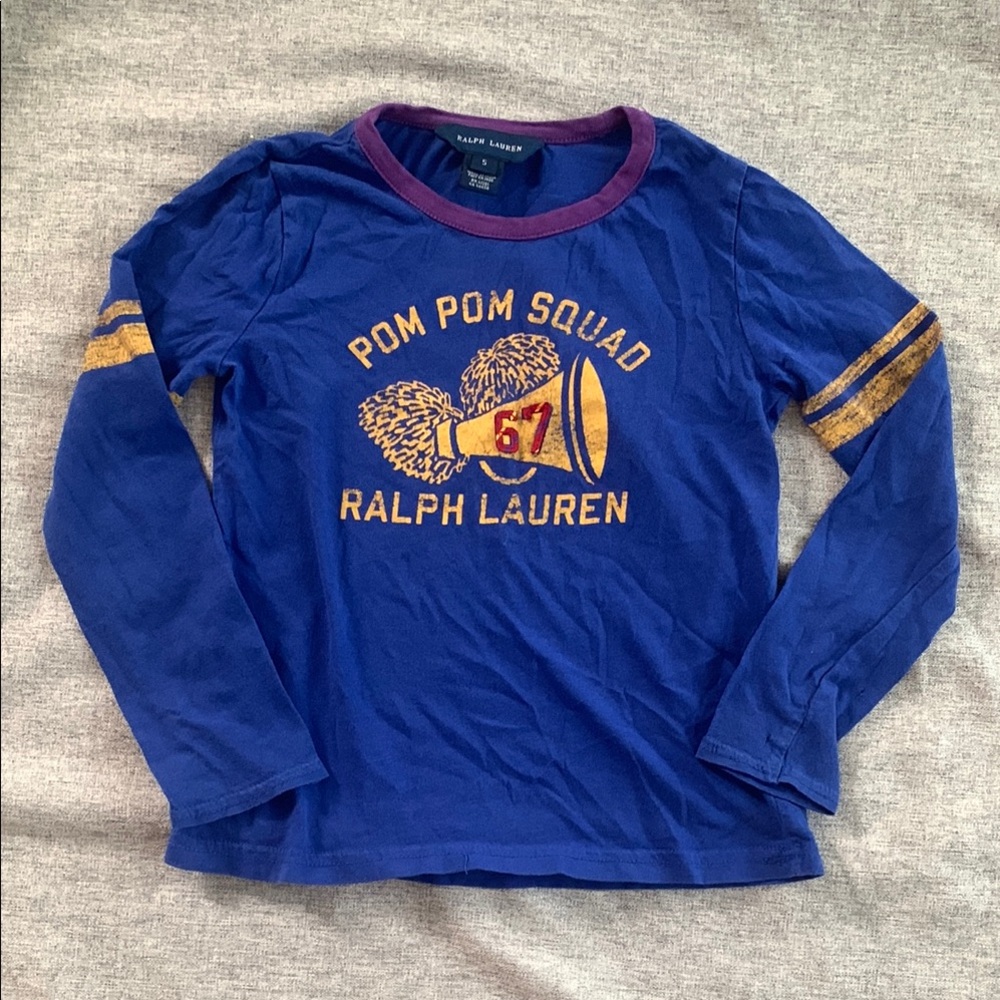 Ralph Lauren Pom Pom Squad Long Sleeve Shirt - 5